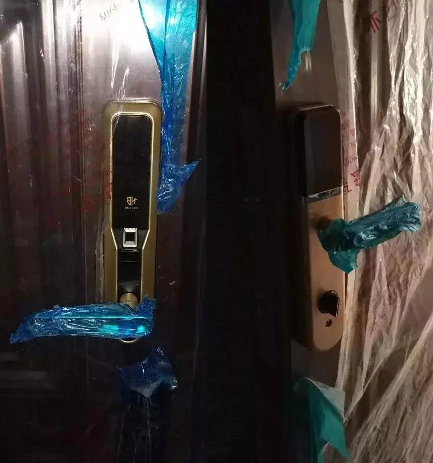 指纹锁常年漏在门外颜值降低?一招解决问题