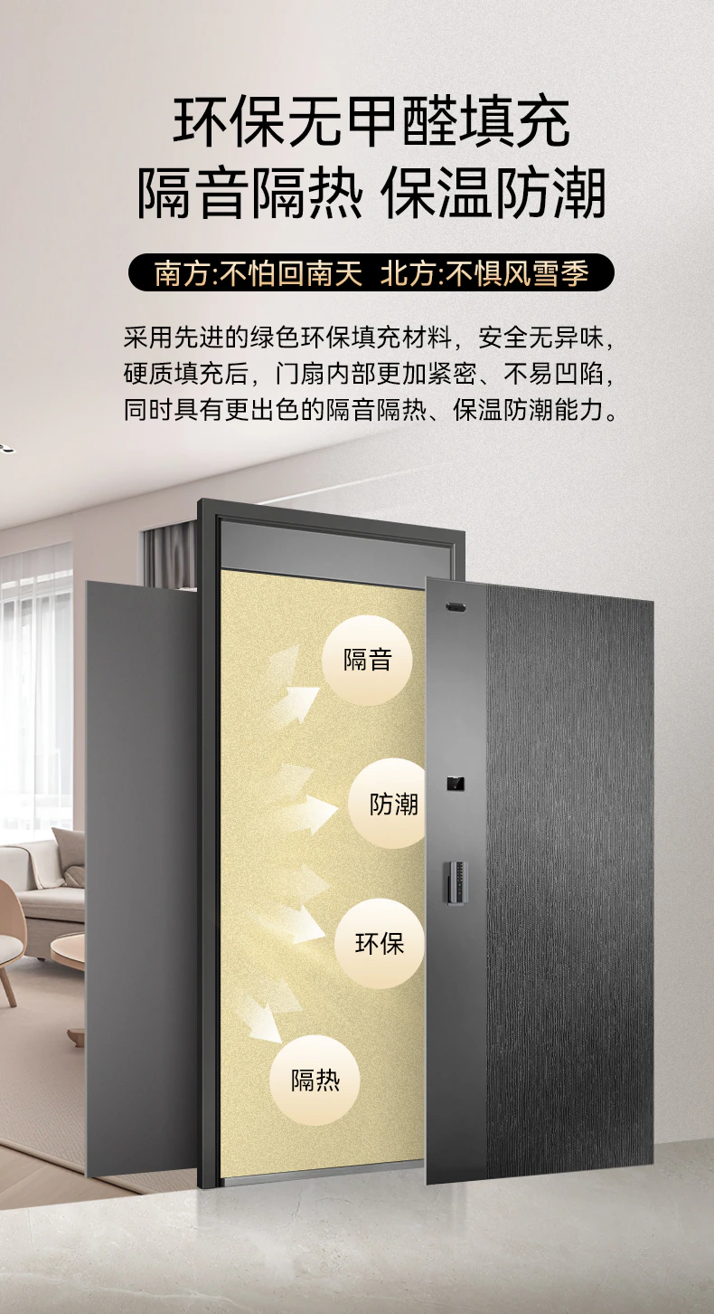 天能智能门M3︱Ai双摄监控 门锁一体
