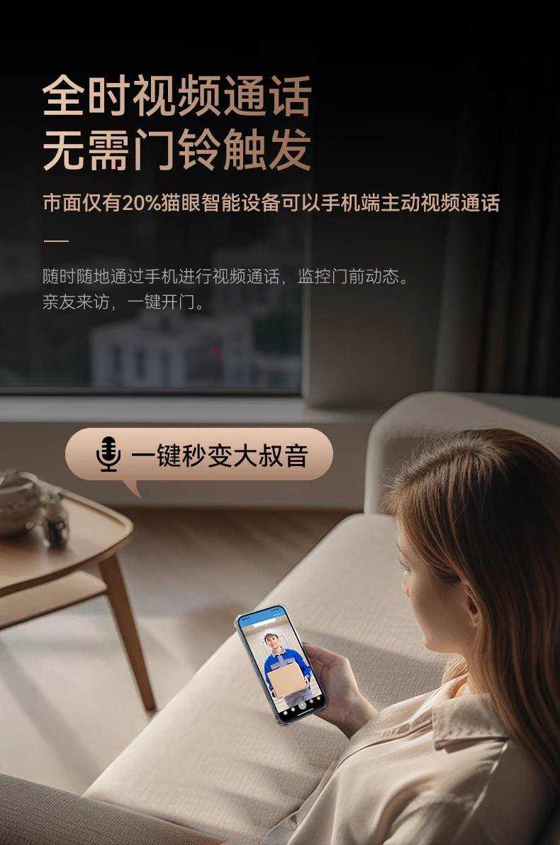 A6系列︱黑科技电子锁体 全功能顶配