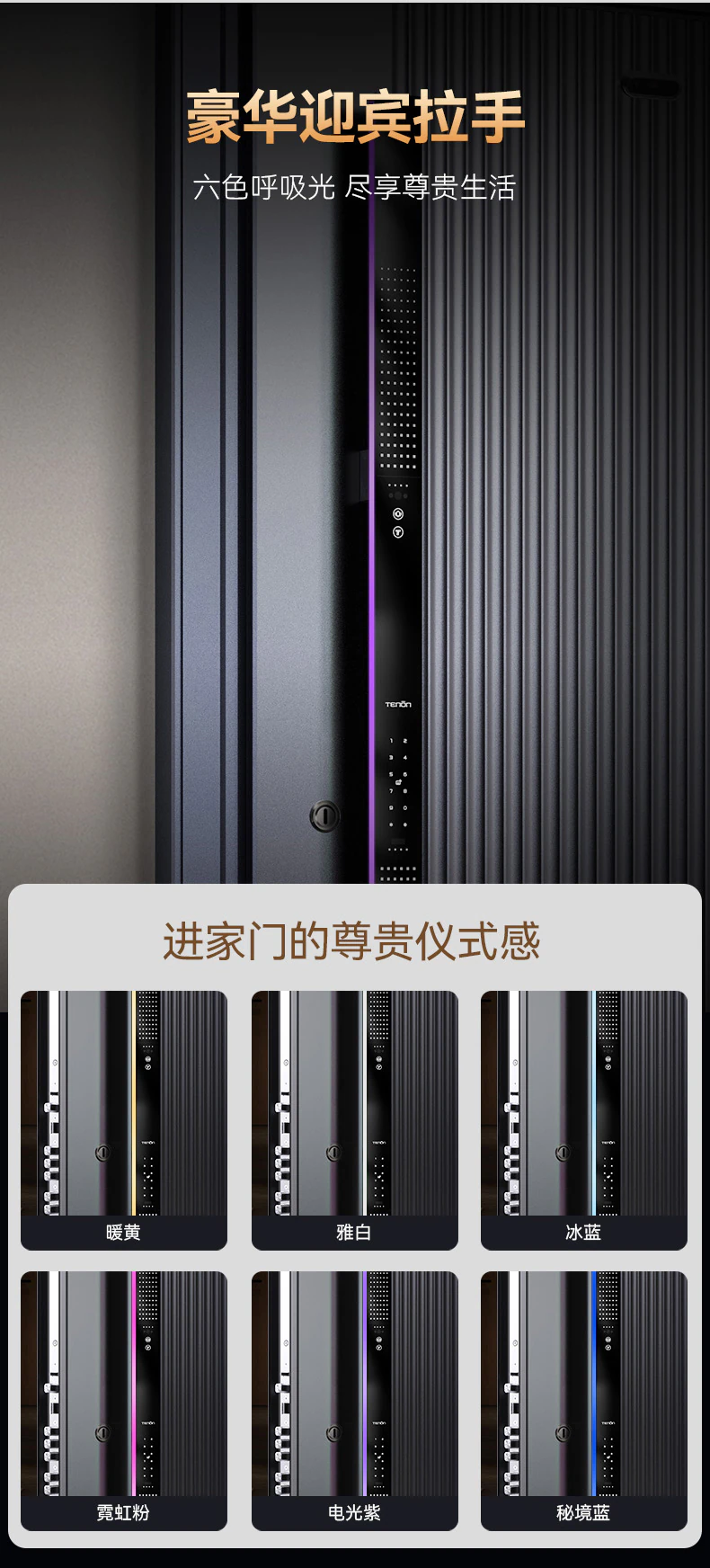 天能智能门M8pro尊享版 | 别具匠心 精雕智慧